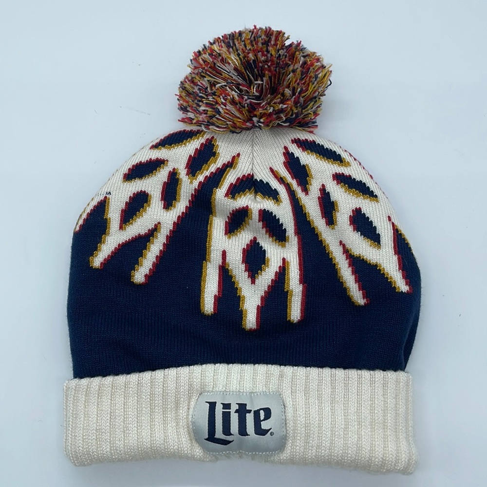 Miller lite beer beanie